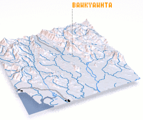 3d view of Bawkyawhta