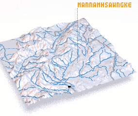 3d view of Mān Namhsawngke