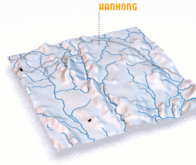 3d view of Wān Hong