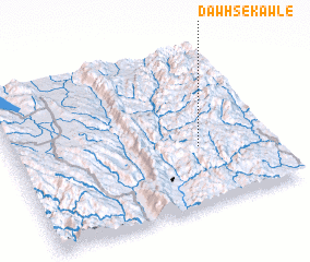 3d view of Daw Hsè-kawlè