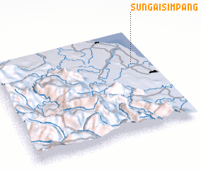 3d view of Sungaisimpang