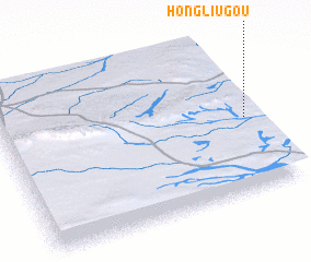 3d view of Hongliugou