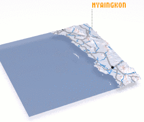 3d view of Myaingkon