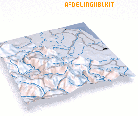 3d view of Afdeling II Bukit