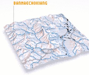 3d view of Ban Mae Cho Kiang