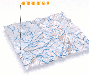 3d view of Wān Makkingku