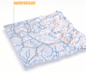 3d view of Wān Pangwo