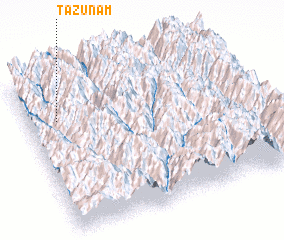 3d view of Tazunam