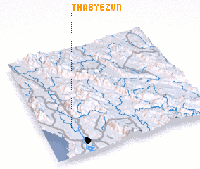 3d view of Thabyezun