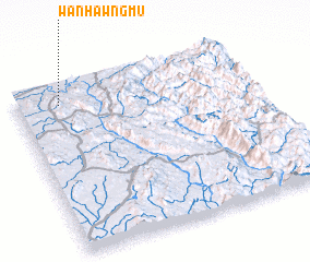 3d view of Wān Hawngmu