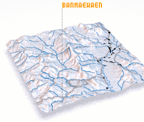 3d view of Ban Mae Waen