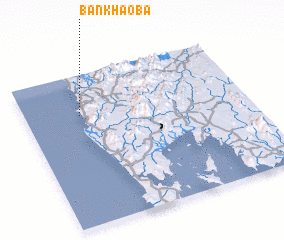 3d view of Ban Khao Ba