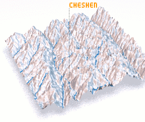 3d view of Cheshen