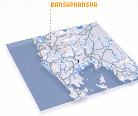 3d view of Ban Saphan Sua