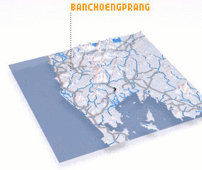 3d view of Ban Choeng Prang