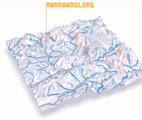 3d view of Mān Nawnglōng