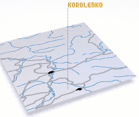 3d view of Korolenko