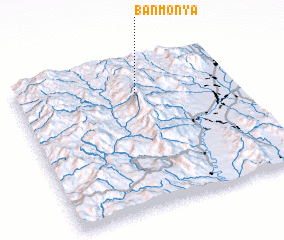 3d view of Ban Mon Ya