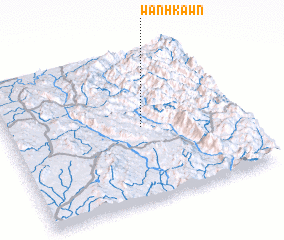 3d view of Wān Hkawn