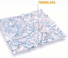 3d view of Tā Hpā-leng