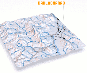 3d view of Ban Lao Manao