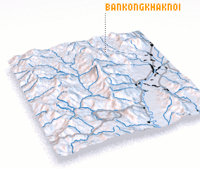 3d view of Ban Kong Khak Noi