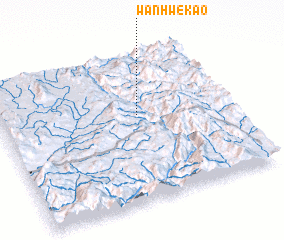 3d view of Wān Hwè-kao