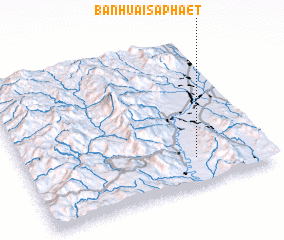 3d view of Ban Huai Saphaet