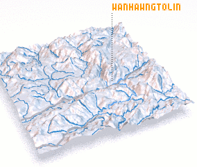 3d view of Wān Hawngto-lin