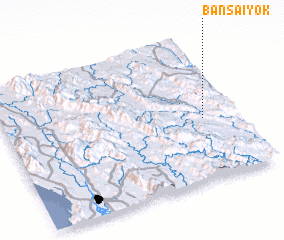 3d view of Ban Sai Yok