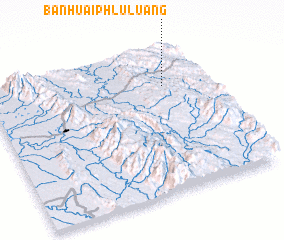 3d view of Ban Huai Phlu Luang