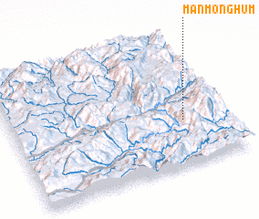 3d view of Mān Mong Hum