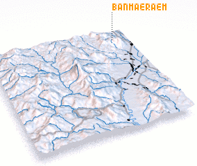 3d view of Ban Mae Raem