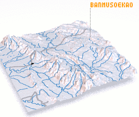 3d view of Ban Musoe Kao