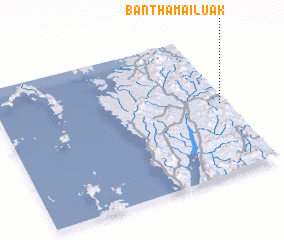 3d view of Ban Tha Mai Luak