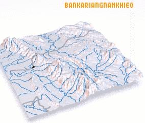 3d view of Ban Kariang Nam Khieo