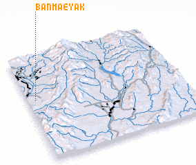 3d view of Ban Mae Yak