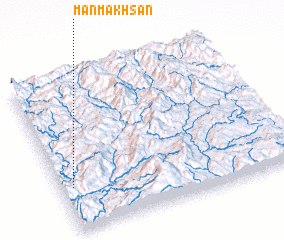 3d view of Mān Makhsan