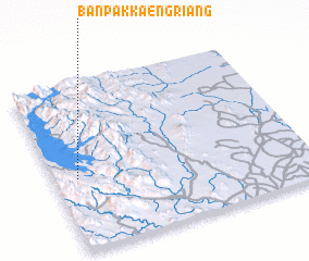 3d view of Ban Pak Kaeng Riang