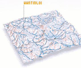 3d view of Wān Tinloi