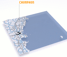 3d view of Chumphon
