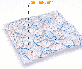 3d view of Wān Hkam-yang