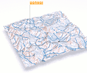 3d view of Wān Hai