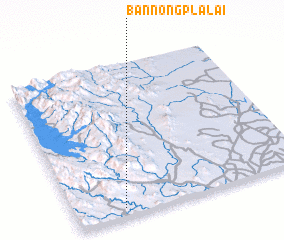 3d view of Ban Nong Pla Lai