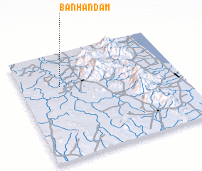 3d view of Ban Han Dam