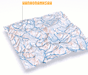 3d view of Wān Ho-namhsaw