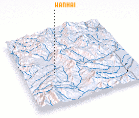 3d view of Wān Hai