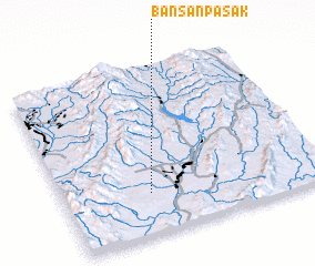 3d view of Ban San Pa Sak