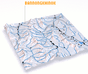 3d view of Ban Nong Khi Nok