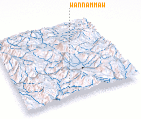 3d view of Wān Nammaw